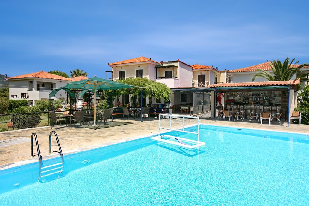 Hotel Pela Skala Kallonis Esterno foto